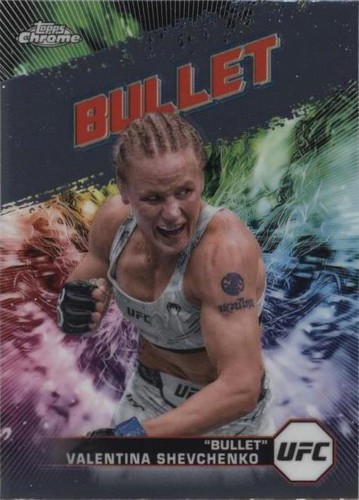 2024 Topps Chrome UFC - Valentina Shevchenko #AKA-17