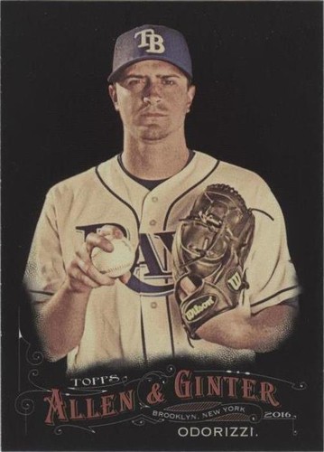 2016 Topps Allen & Ginter X - Jake Odorizzi #43
