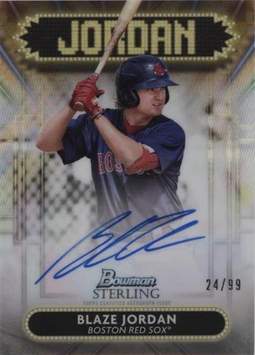 2022 Bowman Sterling - Blaze Jordan #SSA-BJ