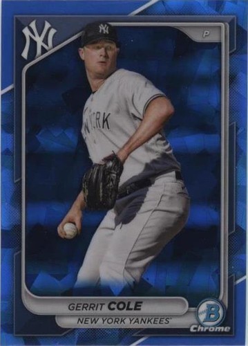 2024 Bowman Chrome Sapphire Edition - Gerrit Cole #18
