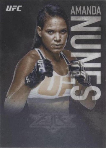 2017 Topps Chrome UFC - Amanda Nunes #UF-AN
