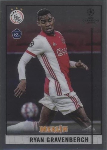 2020-21 Topps Merlin Collection Chrome UCL Ryan Gravenberch #57