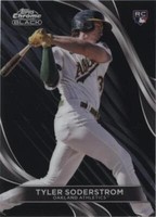 2024 Topps Chrome Black - Tyler Soderstrom #80