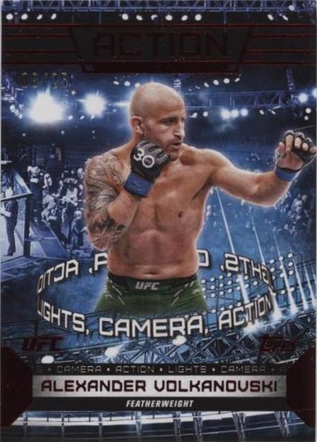 2024 Topps UFC Knockout - Alexander Volkanovski #ACT-15
