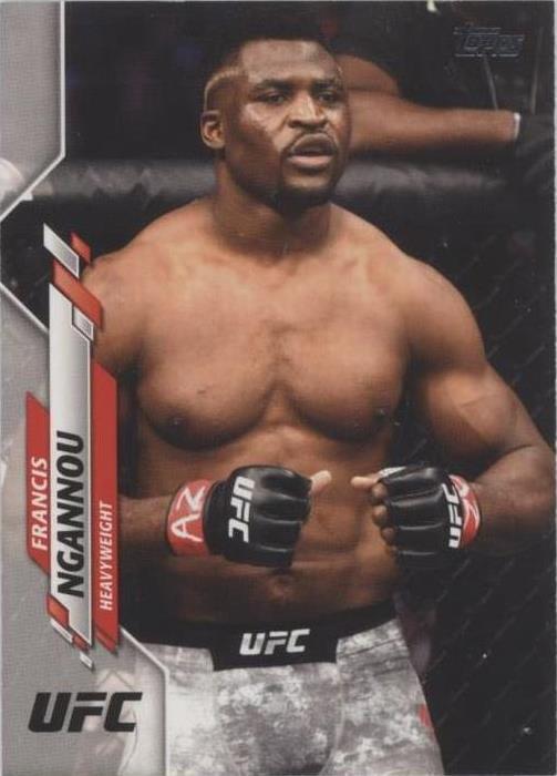 2020 Topps UFC - Francis Ngannou #51