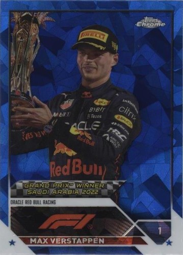 2023 Topps Chrome Sapphire Edition Formula 1 - Max Verstappen #145
