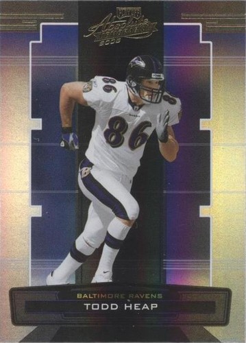 2005 Playoff Absolute Memorabilia Todd Heap #16