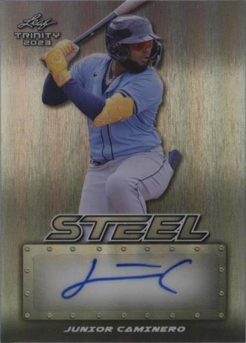 2023 Leaf Trinity - Junior Caminero #S-JC3