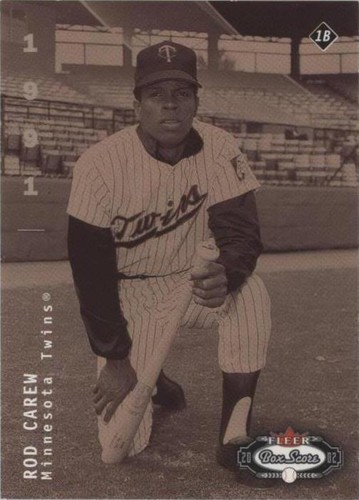 2002 Fleer Box Score - Rod Carew #288