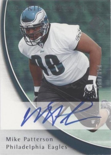 2005 SP Authentic Mike Patterson #220