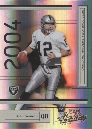 2004 Playoff Absolute Memorabilia Rich Gannon #103