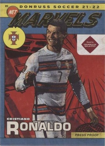 2021-22 Panini Donruss Road to Qatar Cristiano Ronaldo #7