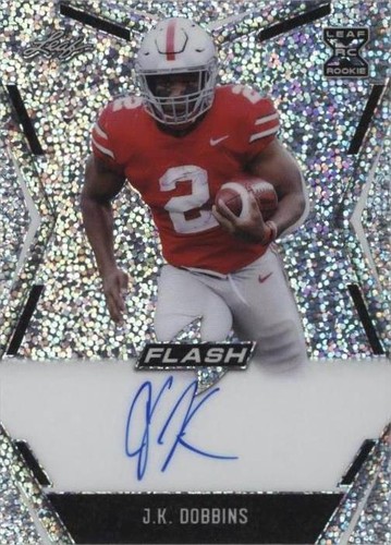 2020 Leaf Flash J.K. Dobbins #BA-JKD