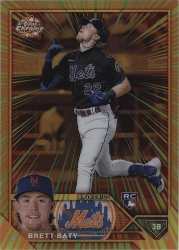 2023 Topps Chrome - Brett Baty #RR-9