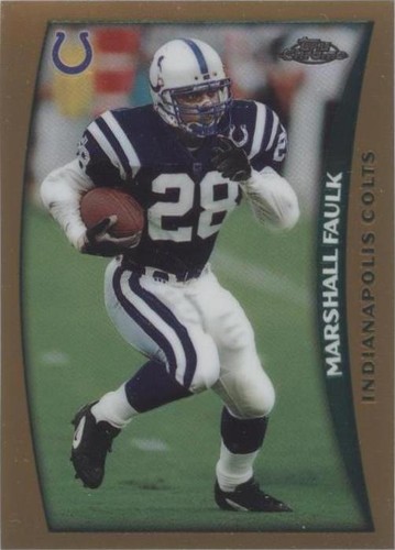 1998 Topps Chrome Marshall Faulk #18