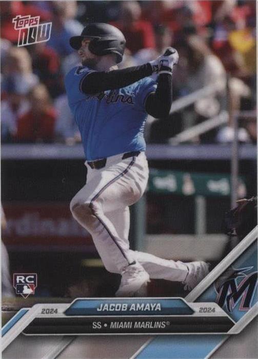 2024 Topps Now Road to Opening Day - Jacob Amaya #OD-167