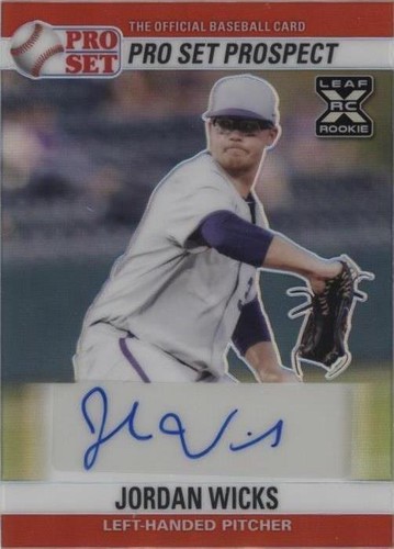 2021 Leaf Pro Set Metal - Jordan Wicks #PS0-JW2