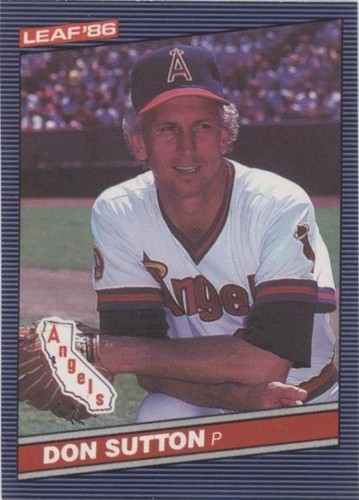 1986 Leaf Canadian - Don Sutton #236