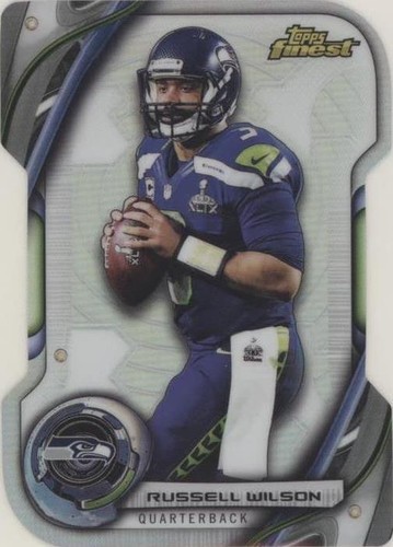 2015 Topps Finest Russell Wilson #QBC-RW