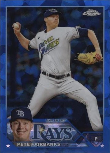 2023 Topps Chrome Update Series Sapphire Edition - Peter Fairbanks #USCS16