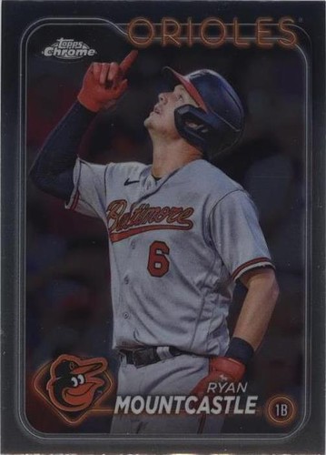 2021 Topps Chrome X-Fractor Ryan Mountcastle #63 PSA 9 MINT