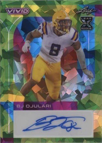 2023 Leaf Vivid BJ Ojulari #BA-BJO