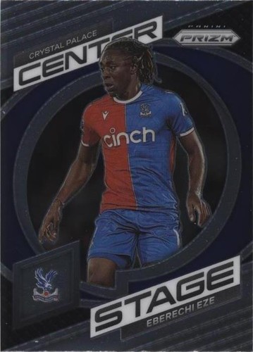 2024-25 Panini Prizm Premier League Eberechi Eze Gold Auto #07/10