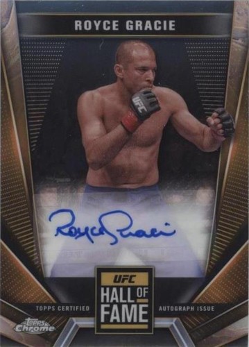 2024 Topps Chrome UFC - Royce Gracie #HFA-RGR