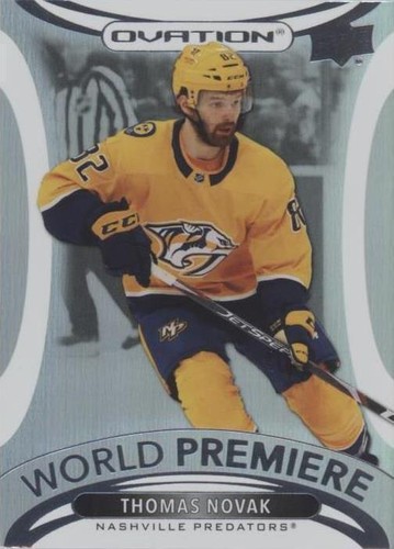 2021-22 Upper Deck Ovation - Thomas Novak #WP-43