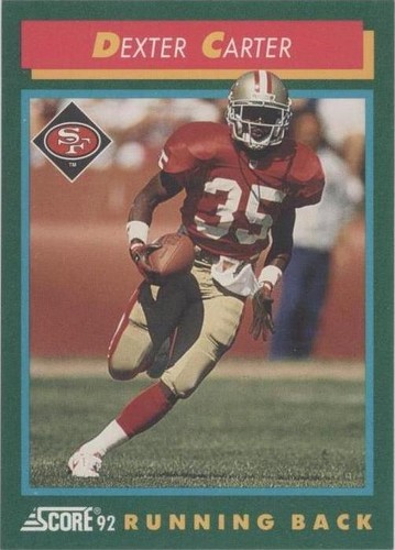 1992 Score Dexter Carter #236