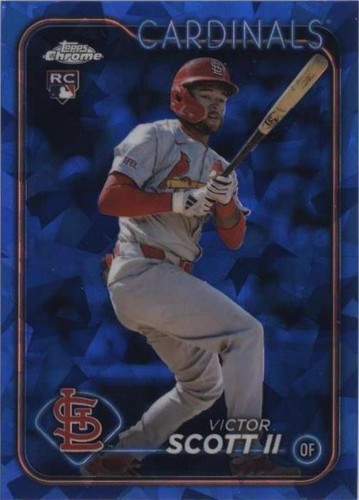 2024 Topps Chrome Update Series Sapphire Edition - Victor Scott II #USCS2