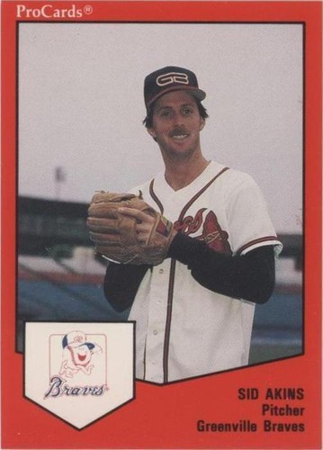 1989 ProCards Minor League Team Sets - Sid Akins #1151