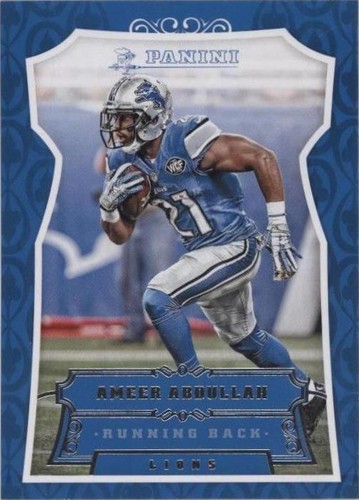 2016 Panini Ameer Abdullah #95