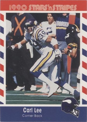 1990 Fleer Stars 'n Stripes Carl Lee #52