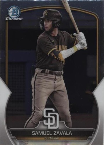 2023 Bowman Chrome - Samuel Zavala #BCP-241