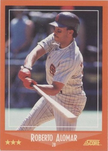 1988 Score Rookies & Traded - Roberto Alomar #105T