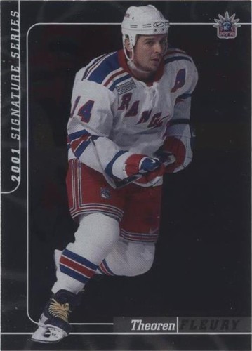 2000-01 In the Game Be A Player Signature Series - Theoren Fleury #33