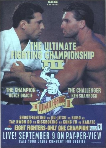 2010 Topps UFC Main Event - Ken Shamrock Royce Gracie #FPR-UFC3