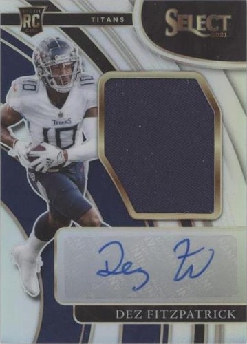 2021 Panini Select Dez Fitzpatrick #JRS-DFI