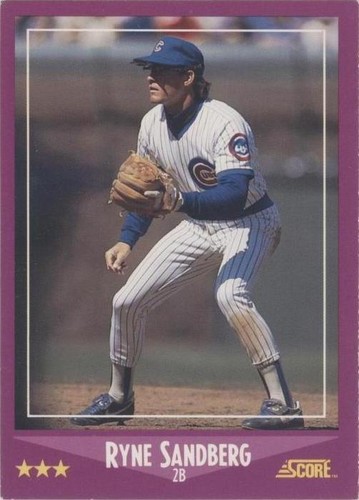 1988 Score - Ryne Sandberg #26