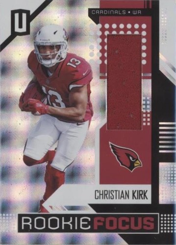 2018 Panini Unparalleled Christian Kirk #RF-CK