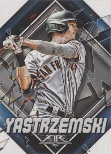2022 Topps Fire - Mike Yastrzemski #171