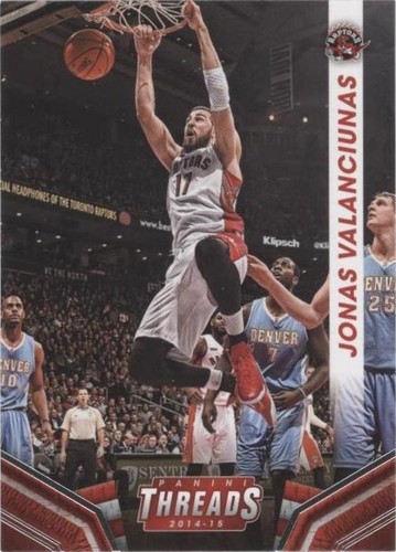 2014-15 Panini Threads - Jonas Valanciunas #92