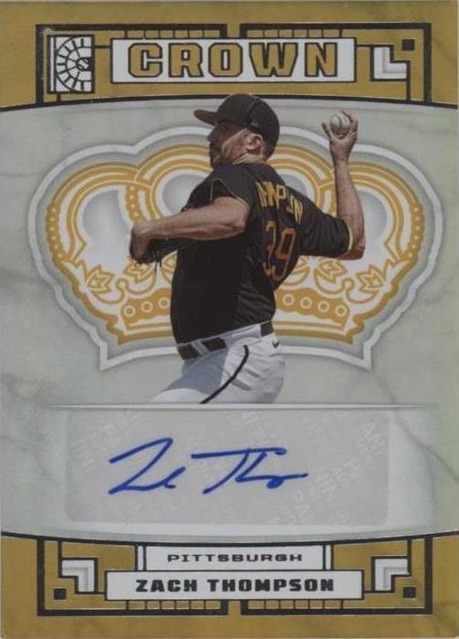 2022 Panini Capstone - Zach Thompson #C-ZT