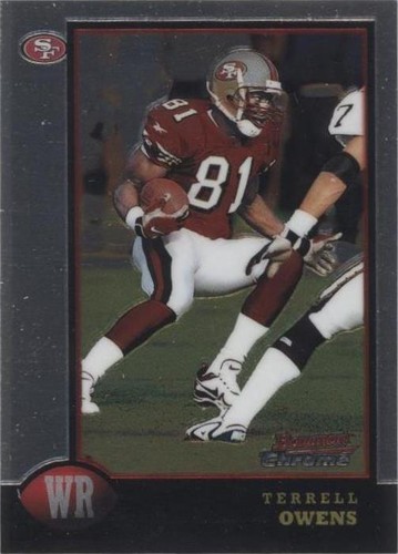 1998 Bowman Chrome Terrell Owens #93