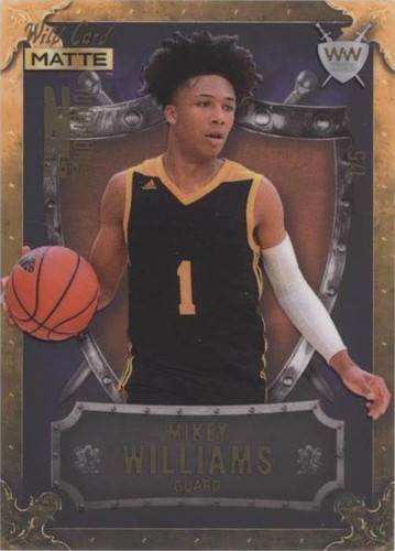 2022 Wild Card MATTE National Convention - Mikey Williams #WWN-18