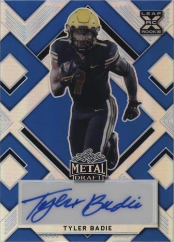 2022 Leaf Metal Draft Tyler Badie #BA-TB2