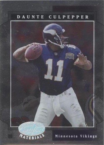 2001 Leaf Certified Materials Daunte Culpepper #21