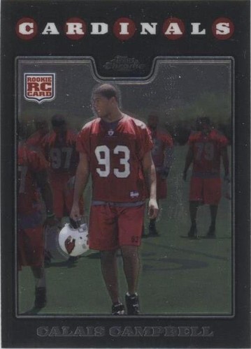 2008 Topps Chrome Calais Campbell #TC239