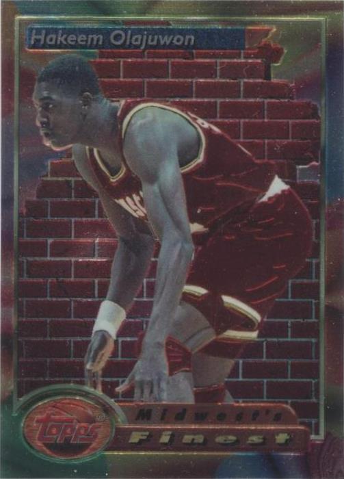 1993-94 Topps Finest - Hakeem Olajuwon #115